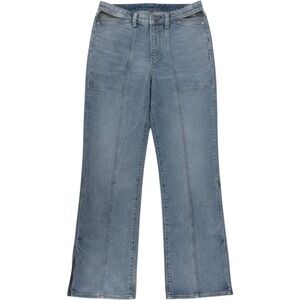 LNDN London Denim Women's Jeans | Size 28 | Cut Out -High Rise -Flare -Split Hem